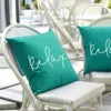 18x18inches Furniture Patio Chair Decorative Waterproof Outdoor Pillows Cushions Covers