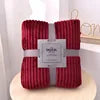 Luxury High Quality Raschel Throw Fleece Blanket Solid Soft Warm Cozy for Winter for Sofa Bed Flannel-Wholesale