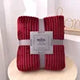 Luxury High Quality Raschel Throw Fleece Blanket Solid Soft Warm Cozy for Winter for Sofa Bed Flannel-Wholesale