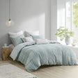 3-Piece Geometric Jacquard Duvet Cover Set 100% Cotton Queen Size for Home Wedding or Hospital Use 3pcs Included Julia M LifeStyles