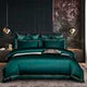 High Quality 120S Bedding Set Hight Density Long-Staple Cotton Home Hotel Bed Linens Flat Sheet Tribute Silk Duvet Cover Julia M LifeStyles