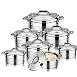 Food Keep Warm Stainless Steel Container  3Pcs Casserole Sets Insulated Food Warmer Casserole Food Container Julia M LifeStyles