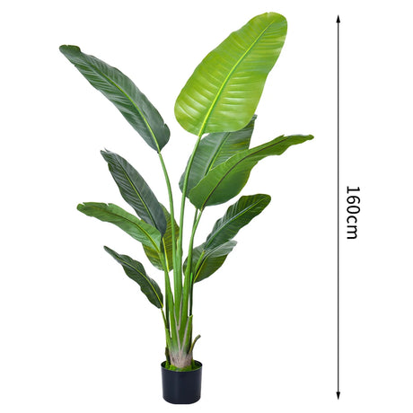 Oh Art Hot Selling 90cm-220cm Tall Artificial Bonsai & Kentia Palm Tree Plastic Outdoor Decorative Palm Tree