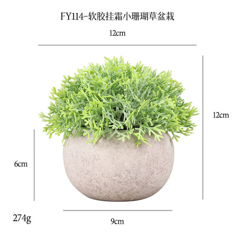 DS  Artificial Plants Potted Greenery Green Grass Plastic Faux Topiary Shrubs for Bathroom Home Kitchen Office Farmhouse Decor Julia M LifeStyles