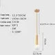 New Modern Style Hanging Kitchen Dining Table Brass Glass Pendant Light Julia M LifeStyles