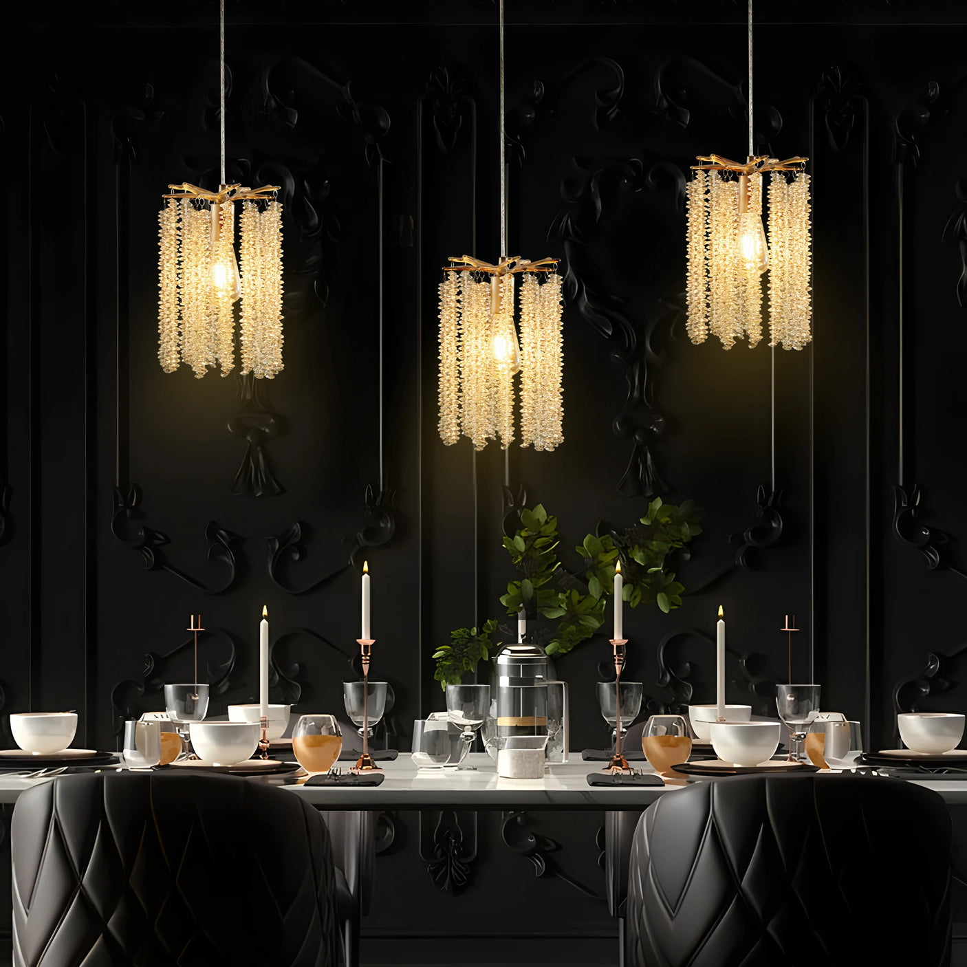 Aurelia Cascade™ Crystal Pendant Collection