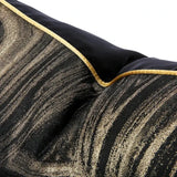 New Style Cushion Cover 50x50 Art Design Black Pillowcase Modern Black Luxury Pillow Covers 18x18 20x20 Inches Julia M LifeStyles