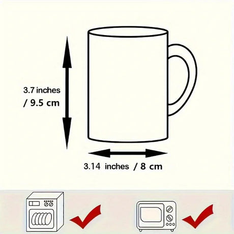 Inspirational 11oz Insulated Affirmation Mug for Coffee