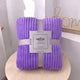 Luxury High Quality Raschel Throw Fleece Blanket Solid Soft Warm Cozy for Winter for Sofa Bed Flannel-Wholesale