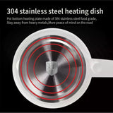 Convenient Foldable Electric Kettle with Silicone Handle
