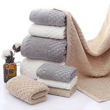 70x140cm Bamboo Charcoal Coral Velvet Bath Towel