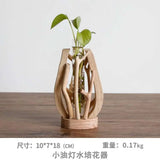 Handcrafted Wooden Flower Pot - Julia M LifeStyles