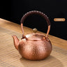 Handmade Retro Style Pure Copper Boiling Tea Kettle - 600/1200/1600ml - Julia M LifeStyles