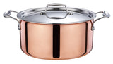 Luxury 12-Piece Triply Copper Cookware Set