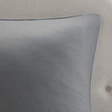 100% Cotton Comforter Set 8 Piece Embroidered Super King/king Size Plain Style Solid Woven Cotton for Home