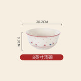 Flower Elegance Ceramic Tableware Set