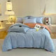 Luxury 100% Cotton Microfiber Twill Bedding Set - Four-Piece Duvet Cover&Sheet Set