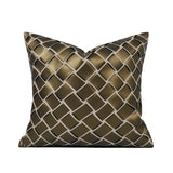 Tiff Home the New 45*45cm Khaki Luxury Decorative Removable Throw Pillow Cover Home Decor Outdoor Chair Car Seat Cushion