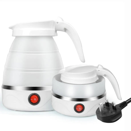 Convenient Foldable Electric Kettle with Silicone Handle