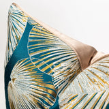 Large Leaf Design Cushion Cover 18x18 20x20inches Summer Throw Pillow Covers for Livingroom Bedroom Generous Pillowcase