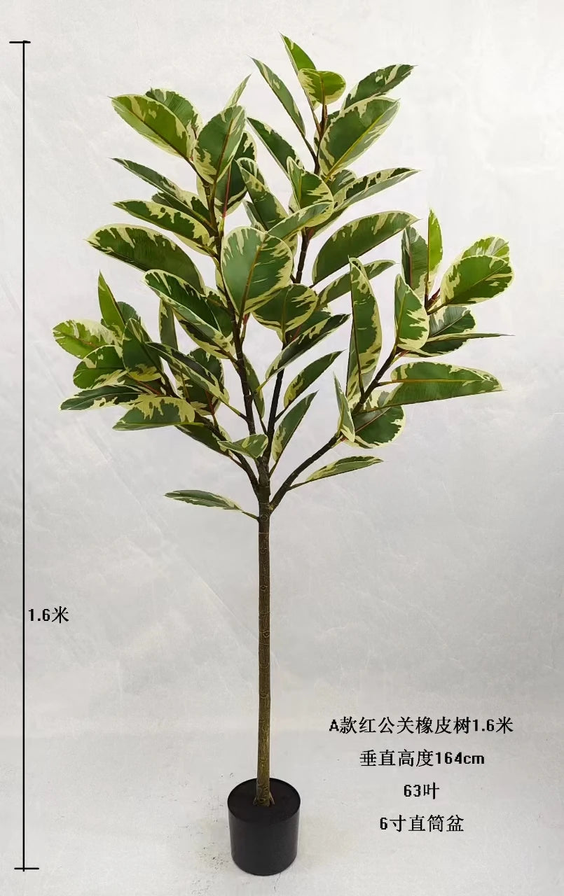 Premium Handmade Artificial Indoor Plant Faux Fiddle Leaf Bonsai Trees Premium Artificial Fiddle Leaf Fig Tree