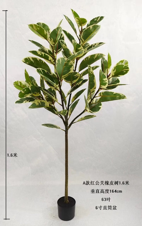Premium Handmade Artificial Indoor Plant Faux Fiddle Leaf Bonsai Trees Premium Artificial Fiddle Leaf Fig Tree