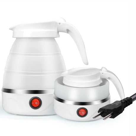 Convenient Foldable Electric Kettle with Silicone Handle