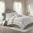 4PC Faux Fur Comforter Set Soft Floral Solid for Spring Winter Christmas Home Hotel-Queen King Polyester Julia M LifeStyles