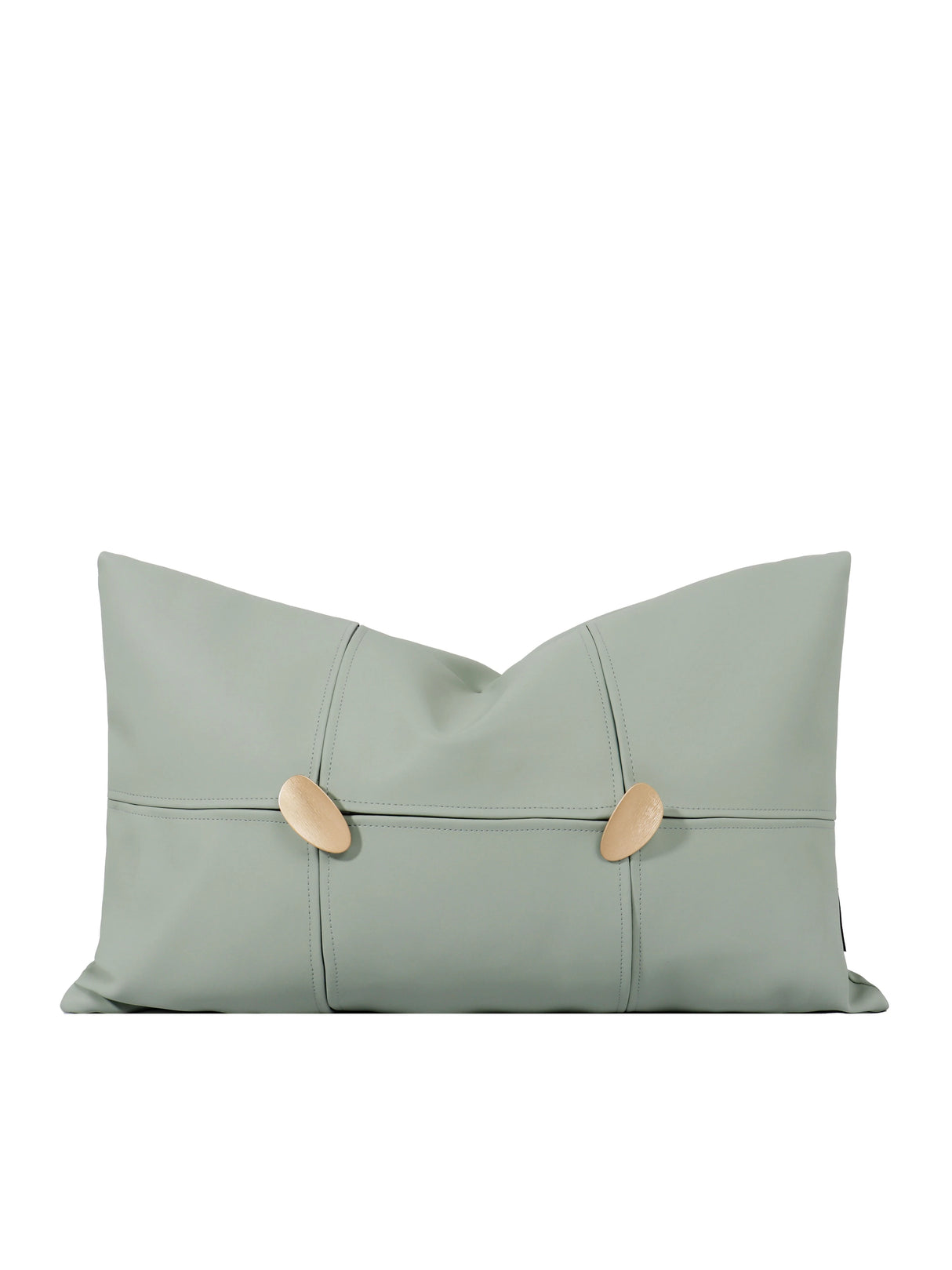 Tiff Home New Design Wholesale 30*50cm Light Cyan Spliced Embroidered High-End Throw Pillow