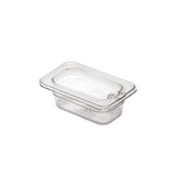 Polycarbonate Food Cover with Hole for Ladle Notched GN Container Cover Gastronorm Pan Lid