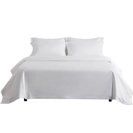 European Style 100% Cotton Floral Embroidery 4-Piece Bedding Set