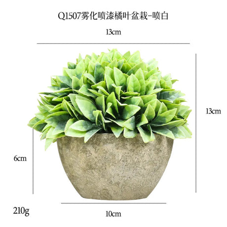 DS  Artificial Plants Potted Greenery Green Grass Plastic Faux Topiary Shrubs for Bathroom Home Kitchen Office Farmhouse Decor Julia M LifeStyles