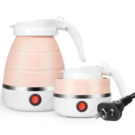 Convenient Foldable Electric Kettle with Silicone Handle