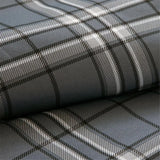 King-Size Microfiber & Cotton Comforter Set with Quilted Plaid Sheets