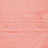 HMS Dusty Rose 1500 Thread Count King Cotton Blend Washable Duvet Cover Set