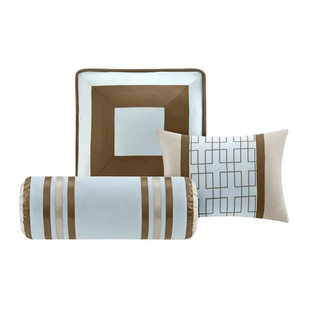 Floral Elegance 7-Piece Comforter Set for Queen & King Sizes Julia M LifeStyles