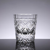 Crystal Transparent Whisky Wine Glass Edo Kiriko Starlight Handmade High Quality Water Cup Birthday Present Souvenir