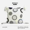Tufted Embroidery Sofa Cushion Cover Art Throw Pillow case Living Room Decor Hotel Supplies Julia M LifeStyles