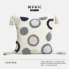 Tufted Embroidery Sofa Cushion Cover Art Throw Pillow case Living Room Decor Hotel Supplies