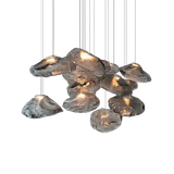 D300mm Amber Cloud Glass Small Pendant Lamp for Art Deco Linghting  American Pendant Light Julia M LifeStyles