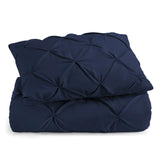 Navy Blue Queen Microfiber 110 Thread Count Down Alternative Comforter