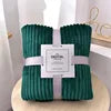 Luxury High Quality Raschel Throw Fleece Blanket Solid Soft Warm Cozy for Winter for Sofa Bed Flannel-Wholesale