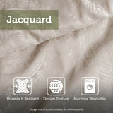 12-Piece Comforter & Cotton Bed Sheets Set with Duvet Cover
