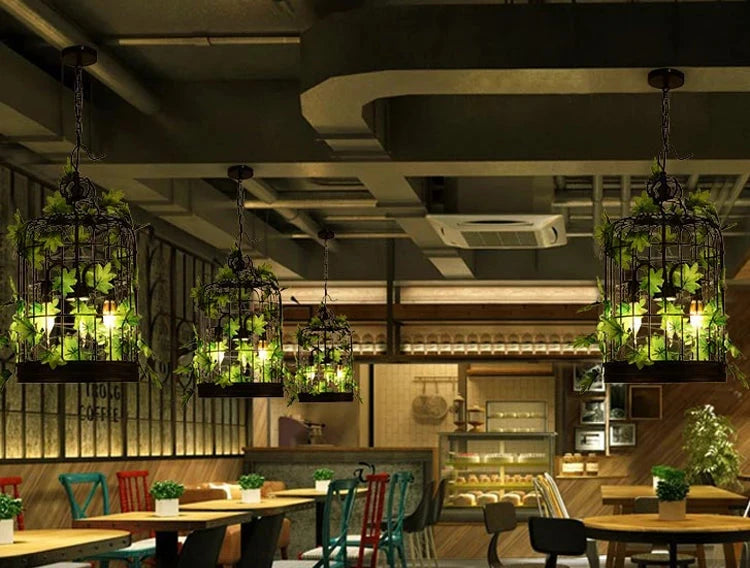 Vintage Industrial Black Iron Pendant Light for Kitchen and Bar Julia M LifeStyles