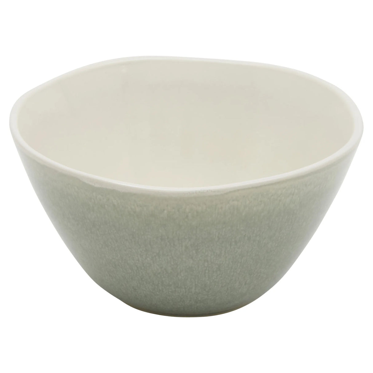Sage Sixteen-Piece Luxury Ceramic Dinnerware Set for Four Stoneware Tableware Service Including Plates Utensils