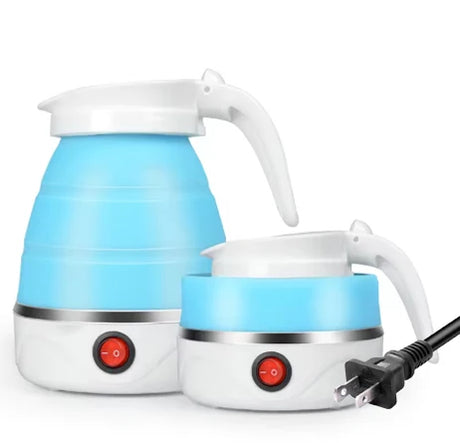 Convenient Foldable Electric Kettle with Silicone Handle