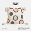 Tufted Embroidery Sofa Cushion Cover Art Throw Pillow case Living Room Decor Hotel Supplies