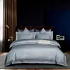 High Quality 120S Bedding Set Hight Density Long-Staple Cotton Home Hotel Bed Linens Flat Sheet Tribute Silk Duvet Cover Julia M LifeStyles