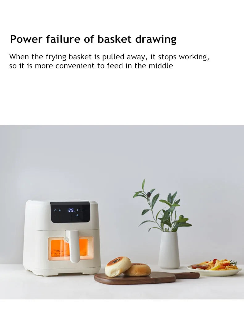 5L Intelligent Multi-Functional Air Fryer