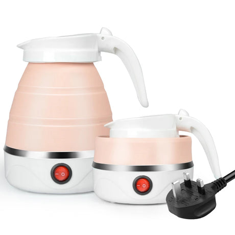 Convenient Foldable Electric Kettle with Silicone Handle